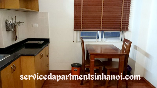 One bedroom serviced apartment in Linh Lang st at cheap price 4