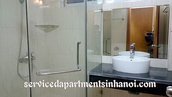 One bedroom serviced apartment in Linh Lang st at cheap price 9