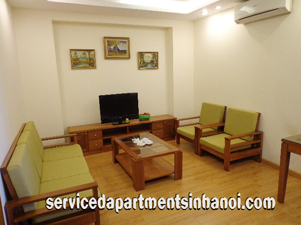 One Bedroom Serviced Apartment Rental in Doi Can str, Ba Dinh, Big Kitchen 1