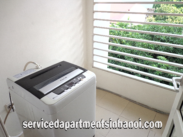 One Bedroom Serviced Apartment Rental in Doi Can str, Ba Dinh, Big Kitchen 13