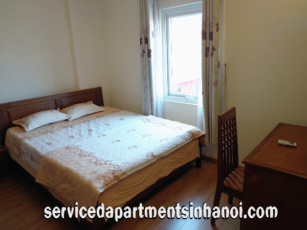 One Bedroom Serviced Apartment Rental in Doi Can str, Ba Dinh, Big Kitchen 5