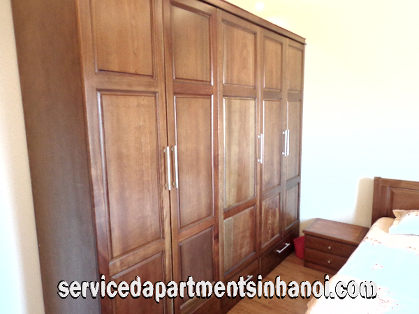One Bedroom Serviced Apartment Rental in Doi Can str, Ba Dinh, Big Kitchen 6