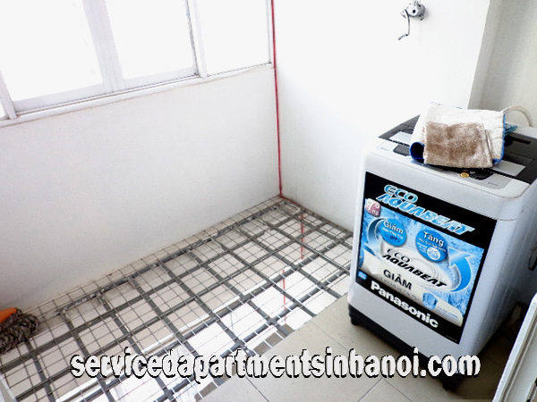 One Bedroom Serviced Apartment Rental in Doi Can str, Ba Dinh, Big Kitchen 7