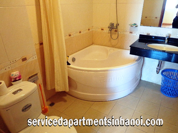 One Bedroom Serviced Apartment Rental in Doi Can str, Ba Dinh, Big Kitchen 8