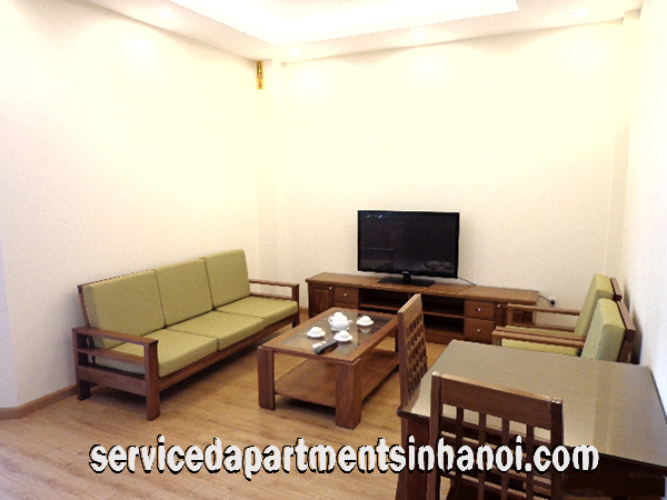 One Bedroom Serviced Apartment Rental in Doi Can str, Ba Dinh, Big Kitchen 9