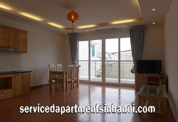 Open Floor Plan One Bed Apartment Rental Dang Thai Mai Street, Tay Ho 1
