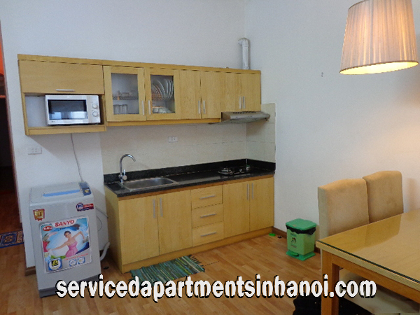 Open Space One bedroom Apartment Rental in Dao Tan str, Ba Dinh 2