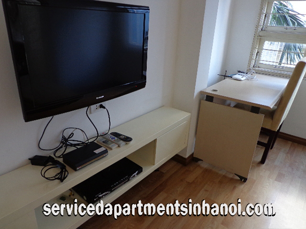 Open Space One bedroom Apartment Rental in Dao Tan str, Ba Dinh 3