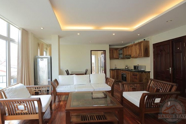 Open view & Lake view 2BR apartment Rental in Truc Bach Area, Ba Dinh 3