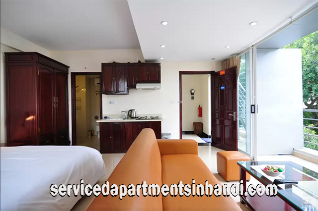 Open View Studio Apartment with beautiful Balcony Rental Close to Vincom Center 2