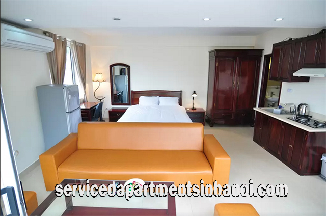 Open View Studio Apartment with beautiful Balcony Rental Close to Vincom Center 3
