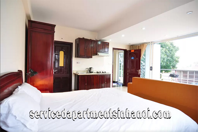 Open View Studio Apartment with beautiful Balcony Rental Close to Vincom Center 6