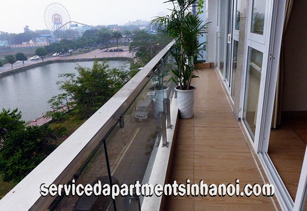 Open View Two Bedroom Apartment near Water Park Tay Ho for rent 6