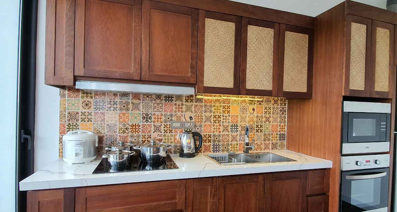 Open View Two Bedroom Serviced Apartment For Rent in Xom Chua Area, Tay Ho, Modern Amenities 9