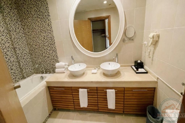 Pacific Place Serviced Apartment for rent: Experience Elegance in a 03 BR Apartment with Outdoor Pool & Gym 13
