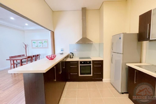 Pacific Place Serviced Apartment for rent: Experience Elegance in a 03 BR Apartment with Outdoor Pool & Gym 6