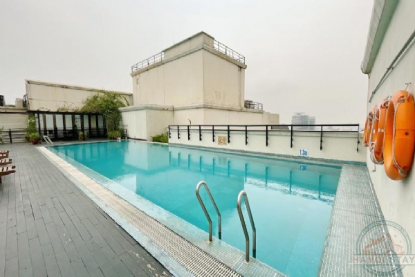 Pacific Place Serviced Apartment for rent: Experience Elegance in a 03 BR Apartment with Outdoor Pool & Gym 19