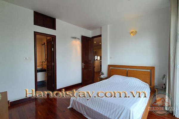 Panorama Lake View Two Bedroom Apartment Rental in Truc Bach Area, Ba Dinh 10