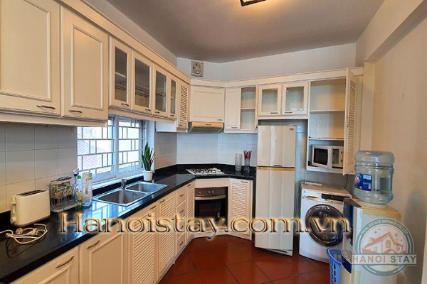 Panorama Lake View Two Bedroom Apartment Rental in Truc Bach Area, Ba Dinh 12