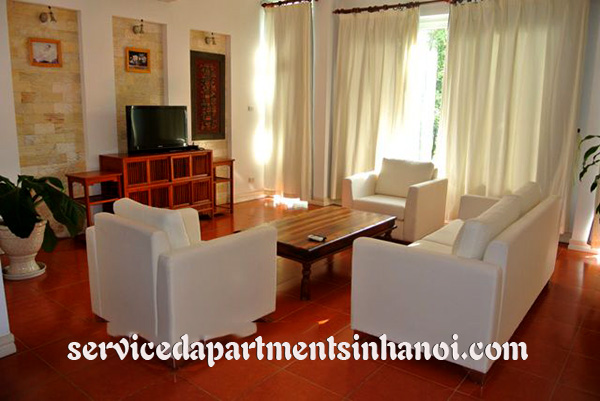 Panorama Truc Bach View serviced apartment for rent in Ba Dinh 3