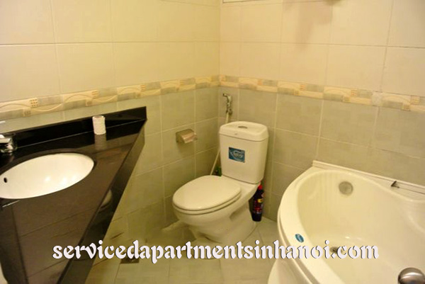 Panorama Truc Bach View serviced apartment for rent in Ba Dinh 9