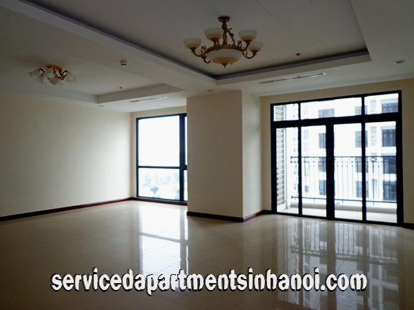 Party Furnished Spacious Three bedroom for lease in Vinhomes Royal City 2