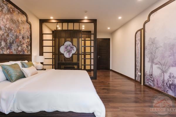 Peaceful 4BR Apartment with Beautiful Design and Lake Views in Xuan Dieu, Tay Ho 11