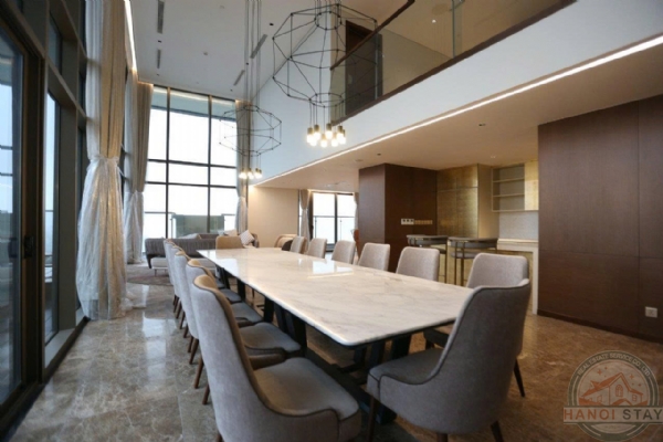 PENTHOUSE FOR RENT | 3 BEDROOMS | 411 SQM | LAKE VIEW | HANOI 1