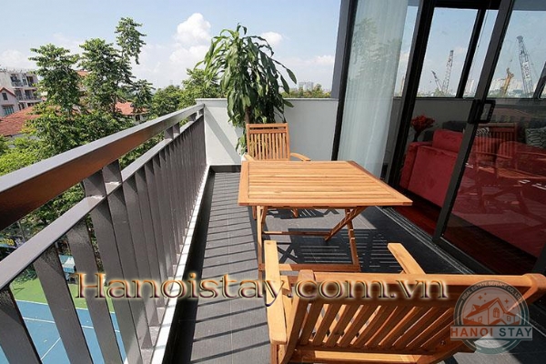 *Premier Scenic 4-bedroom apartment Rental in Tay Ho with a big balcony and green view sightseeing* 3