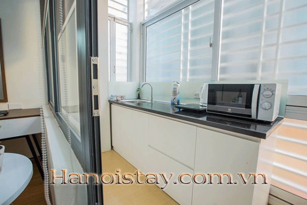 Pretty and Cozy Serviced Property for Rent in Dong Da district, Full of Natural Light 1