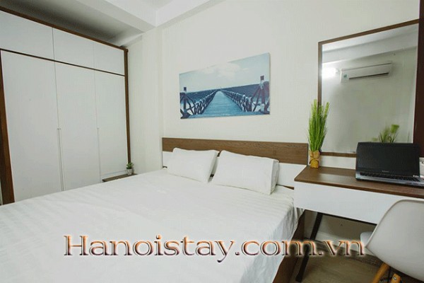 Pretty and Cozy Serviced Property for Rent in Dong Da district, Full of Natural Light 4