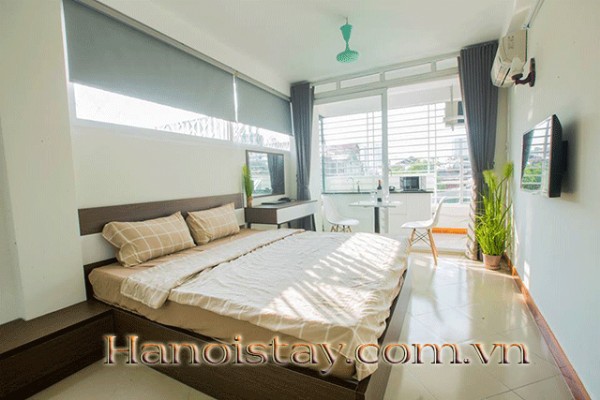 Pretty and Cozy Serviced Property for Rent in Dong Da district, Full of Natural Light 5