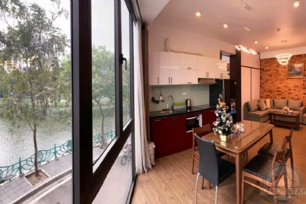 Prime Lake View Apartment for rent in Yen Phu, Tay Ho 5
