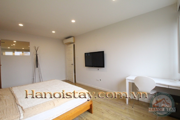 Private, Tranquil, Beautiful 2 bed apartment with high quality furniture in Au Co str, Tay Ho, Nice terrace 3