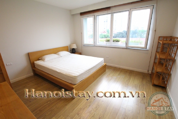 Private, Tranquil, Beautiful 2 bed apartment with high quality furniture in Au Co str, Tay Ho, Nice terrace 4