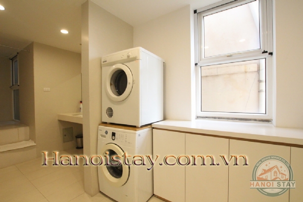 Private, Tranquil, Beautiful 2 bed apartment with high quality furniture in Au Co str, Tay Ho, Nice terrace 8
