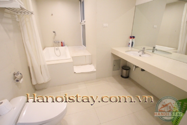Private, Tranquil, Beautiful 2 bed apartment with high quality furniture in Au Co str, Tay Ho, Nice terrace 10