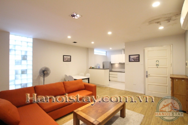 Private, Tranquil, Beautiful 2 bed apartment with high quality furniture in Au Co str, Tay Ho, Nice terrace 11