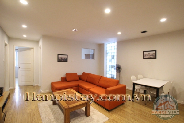 Private, Tranquil, Beautiful 2 bed apartment with high quality furniture in Au Co str, Tay Ho, Nice terrace 13