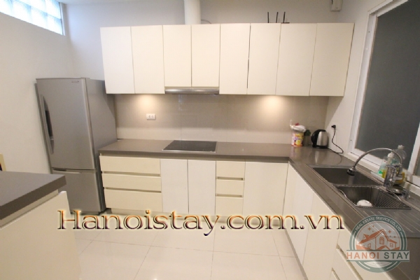 Private, Tranquil, Beautiful 2 bed apartment with high quality furniture in Au Co str, Tay Ho, Nice terrace 16
