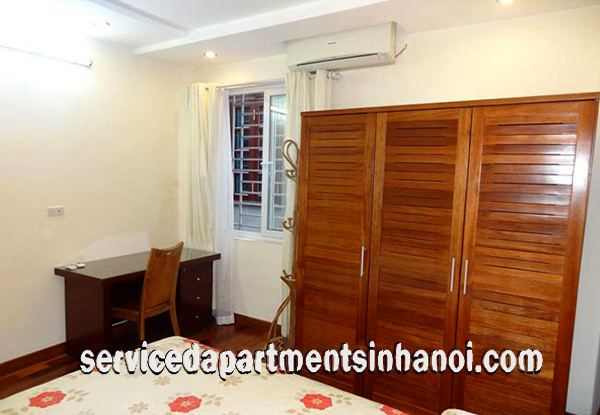 Quiet and Peaceful One bedroom Apartment for rent in Kim Ma Str, Ba Dinh 11