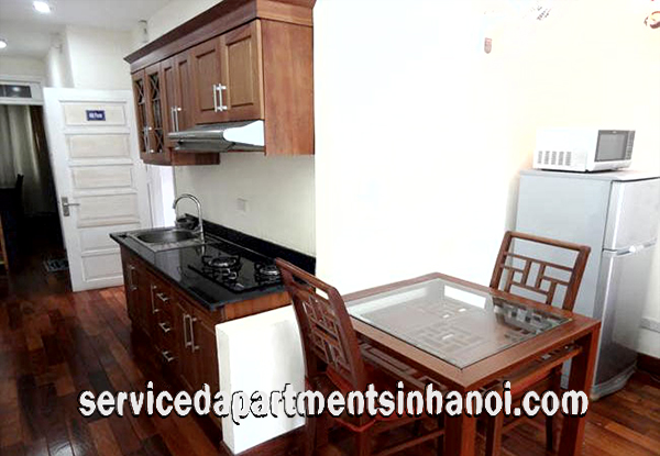 Quiet and Peaceful One bedroom Apartment for rent in Kim Ma Str, Ba Dinh 7