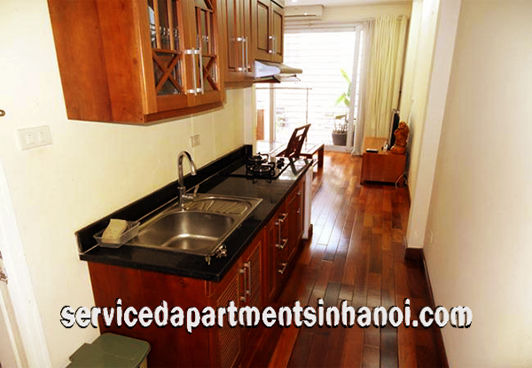 Quiet and Peaceful One bedroom Apartment for rent in Kim Ma Str, Ba Dinh 8