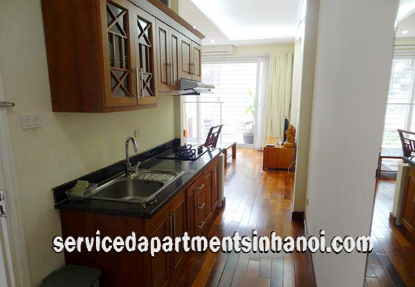 Quiet and Peaceful One bedroom Apartment for rent in Kim Ma Str, Ba Dinh 9