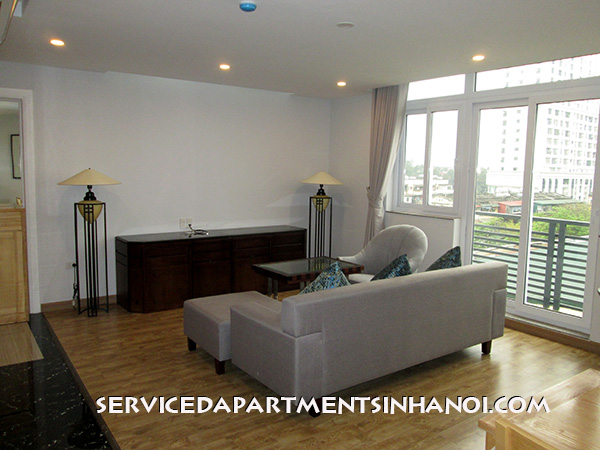 Renovated and well designed serviced apartment for rent near Giang Vo Lake 3