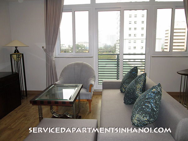 Renovated and well designed serviced apartment for rent near Giang Vo Lake 4