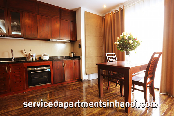 Rental one bedroom apartment in Cau Giay, High quality furniture, full services 11