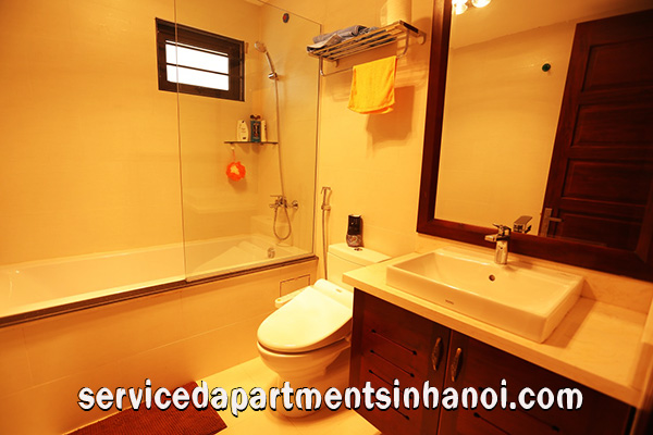 Rental one bedroom apartment in Cau Giay, High quality furniture, full services 16