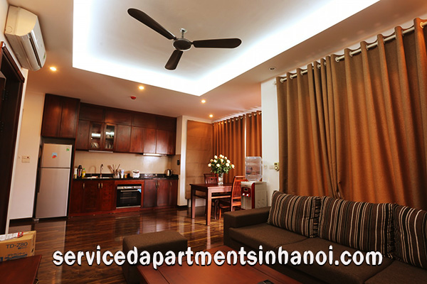 Rental one bedroom apartment in Cau Giay, High quality furniture, full services 2