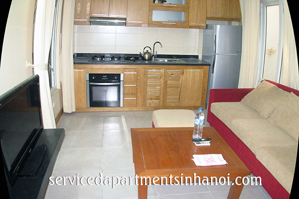 Rental one bedroom apartment in To Ngoc Van, nice furnishings 1